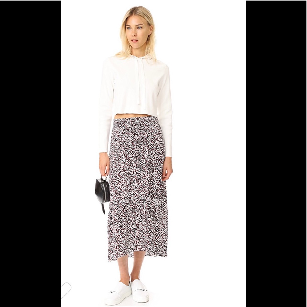 ALC Holly animal print skirt. size 2